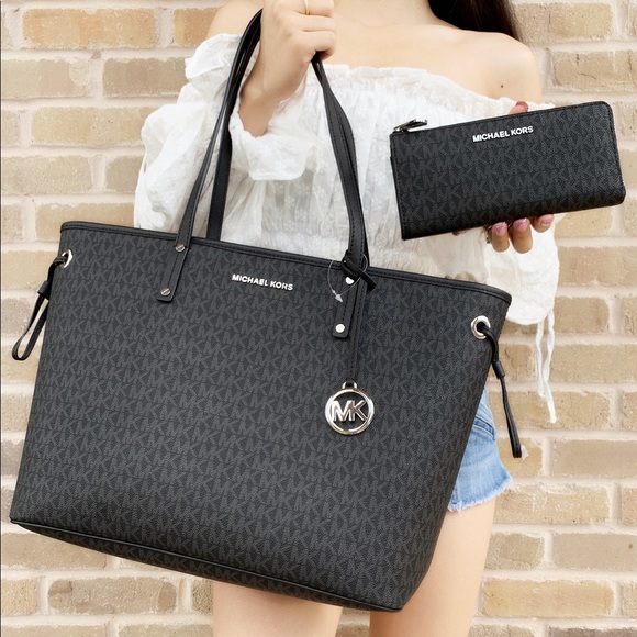 👜💕-NWT Michael Kors Tote&Wallet - Picture 4 of 8